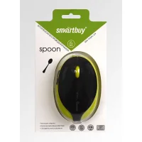 Мышь Smartbuy 520AG Spoon Black/Green (SBM-520AG-KN) фото 3